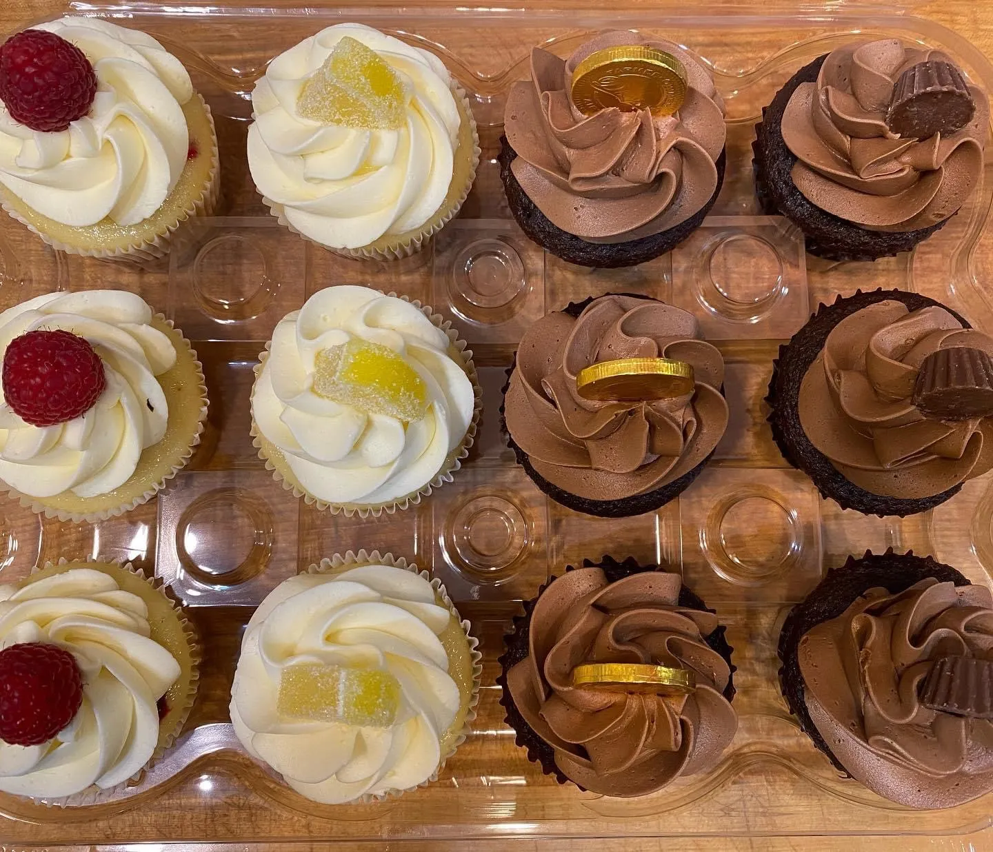 slice-of-heaven-bellingham-cupcake-dozen-assorted-carrier image
